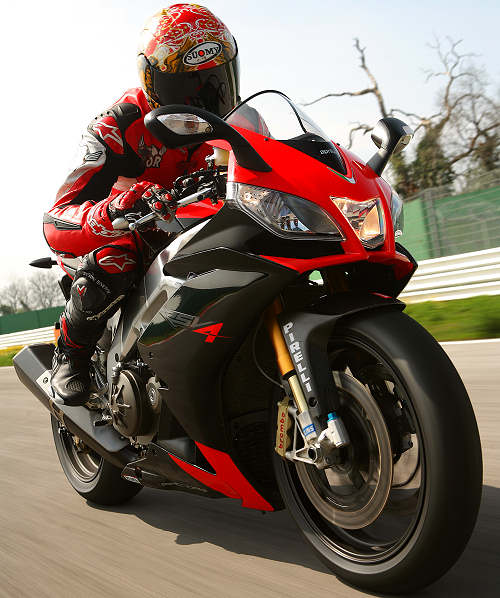 Prueba de la Aprilia RSV4 1000 FACTORY 2009