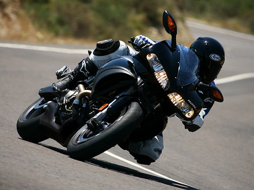 Prueba de la Buell 1125 R 2010