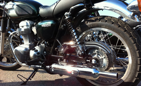 Prueba de la Kawasaki W 800 2011