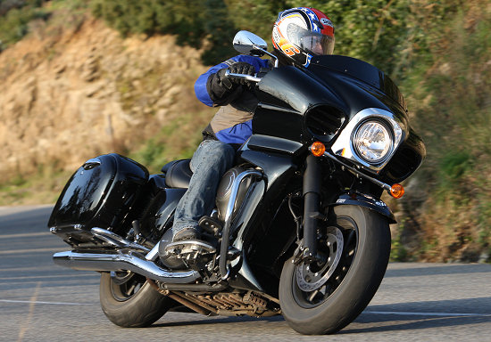 Prueba de la Kawasaki VN 1700 VOYAGER CUSTOM 2011