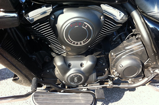 Prueba de la Kawasaki VN 1700 VOYAGER CUSTOM 2011