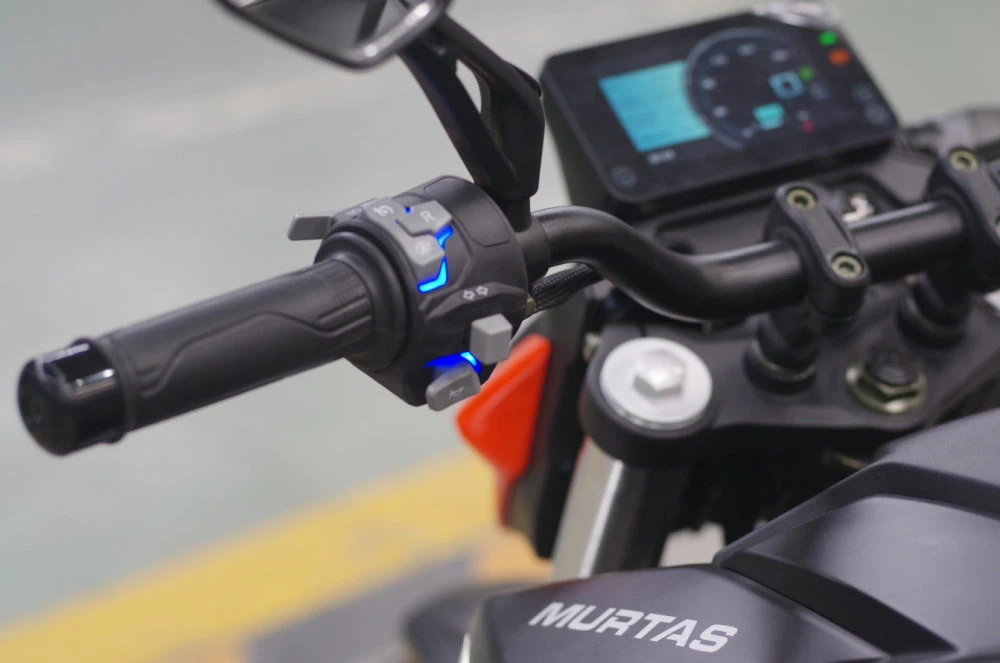 Le guidon de la Murtas RRX