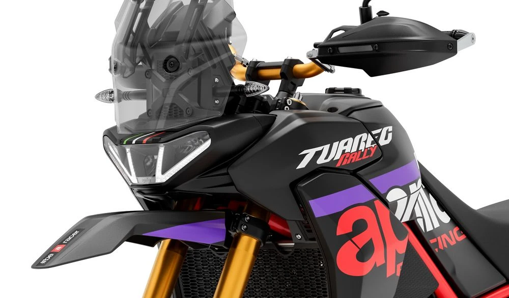 Aprilia Tuareg 660 Rally - Face avant