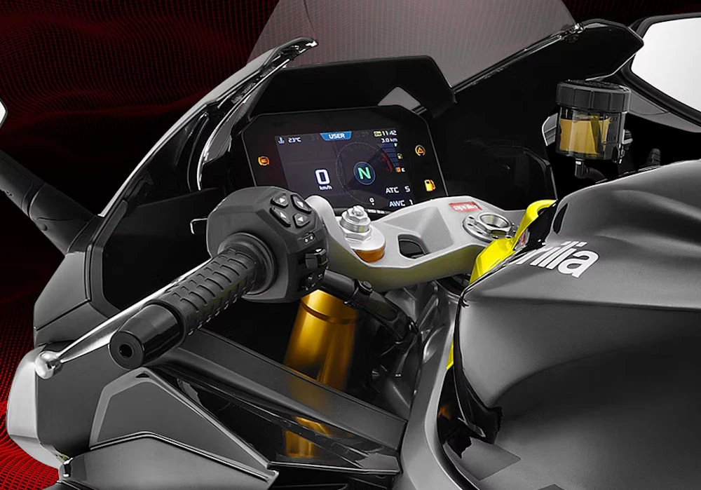 Aprilia RS 660 2025 - Poste de conduite