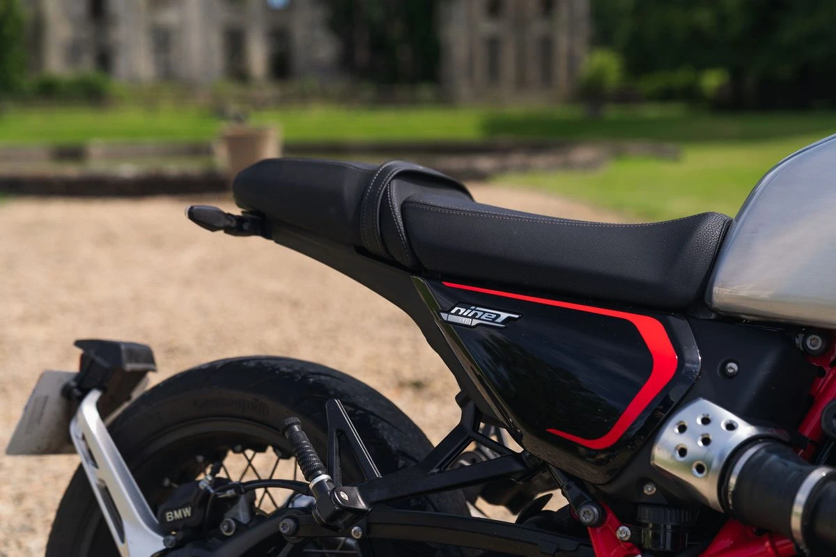 Cadre arrière et selle de la R12 nineT