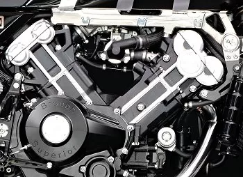 Brough Superior Motorcycles S.S. 100 - moteur V-Twin à 88°