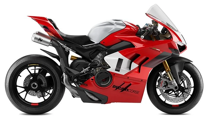 Ducati 1000 Panigale V4 R avec le kit racing