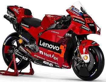 Ducati 1100 Panigale V4 S Bagnaia World Champion Replica