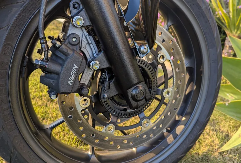 Essai de la Honda NC 750 X 2025 - les freins