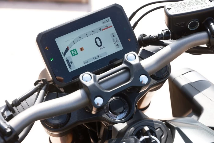 L'écran TFT de la CB 650 R