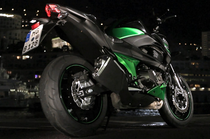 Prueba de la Kawasaki Z 800 2013