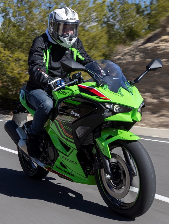 Essai de la Kawasaki Ninja 500 SE