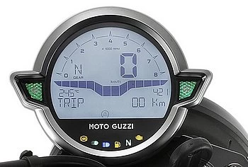 Moto-Guzzi 850 V7 IV 2021 - compteur dgital