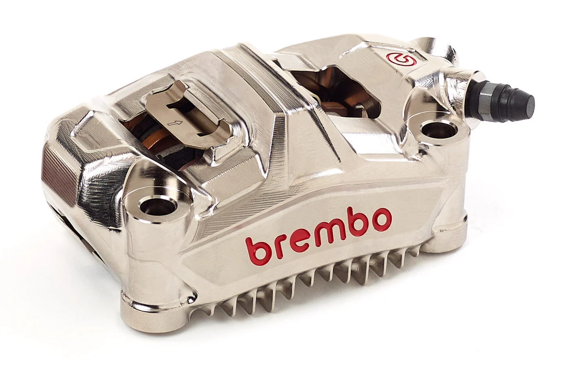 Un étrier de frein de Brembo GP4-MotoGP