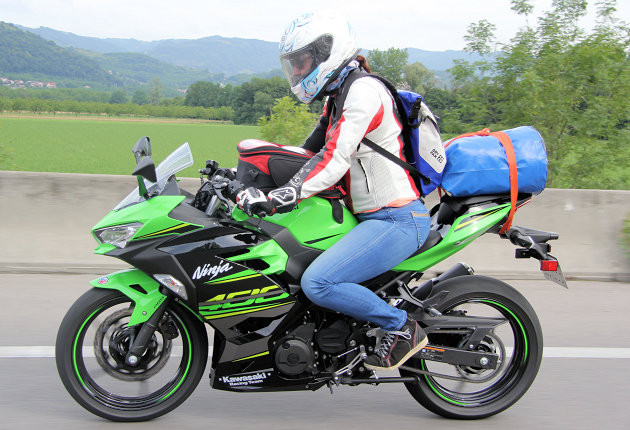 Prueba de la Kawasaki Ninja 400 2018