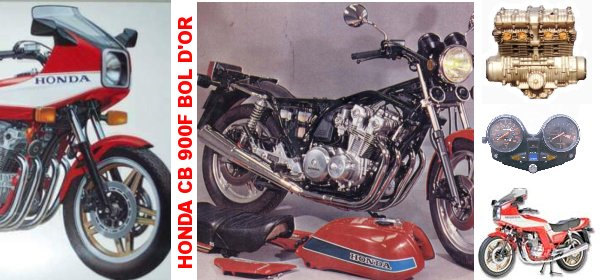 Honda CB 900 F Bol d'Or 1983