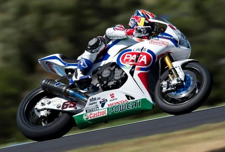 Jonathan Rea sur une Honda CBR 1000 RR