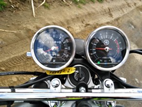 Prueba de la Yamaha SR 400 2016