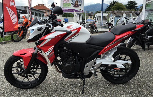 Prueba de la Honda CB 500 F 2015