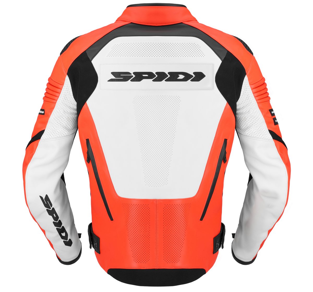 Una chaqueta Spidi Hyper-V Pro Perforated roja y blanca