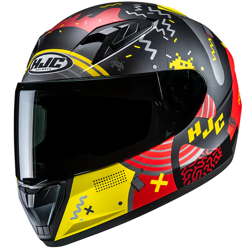 Un casco HJC Y10 Mika MC1SF