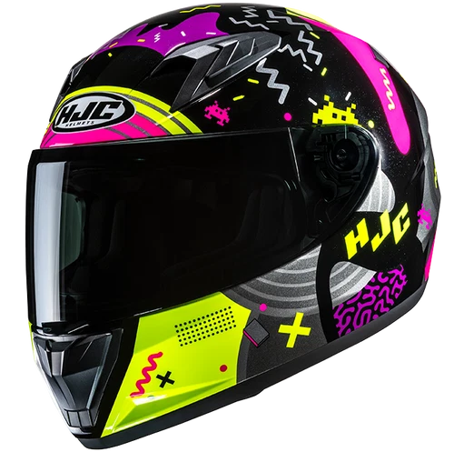 Un casco HJC Y10 Mika MC3H