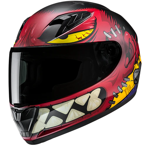 Un casco HJC Y10 Frank MC1SF
