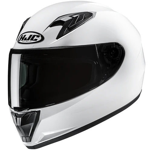 Un casco HJC Y10 blanco