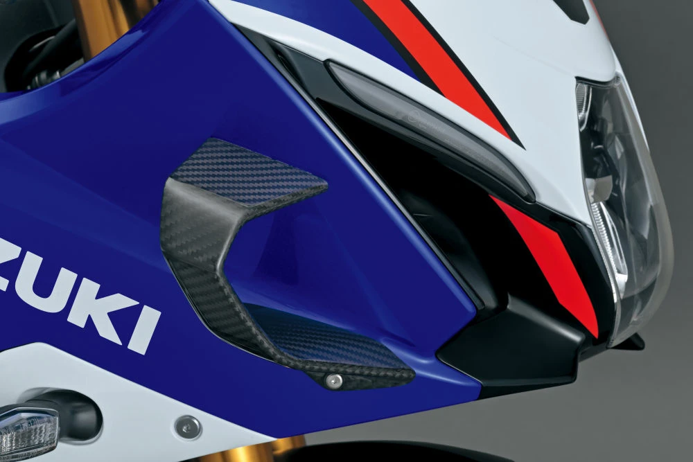Les ailerons d'une Suzuki GSX-R1000R 2026