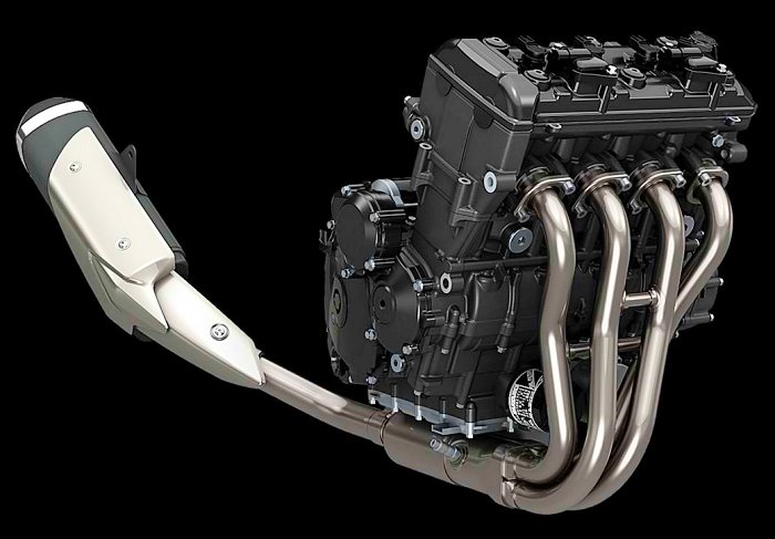 Le moteur de la Suzuki 750 GSX-S reste en Euro4