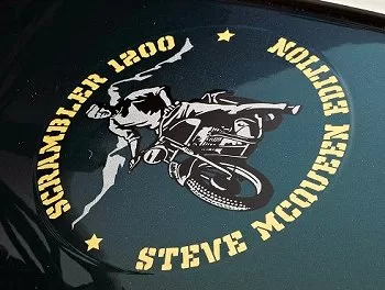 Triumph 1200 Scrambler Steve McQueen Edition