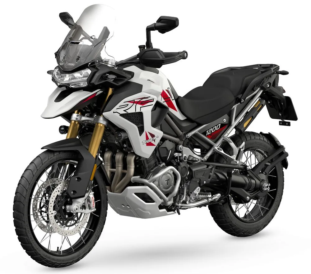 Une moto Triumph Tiger 1200 Desert Edition de 2026
