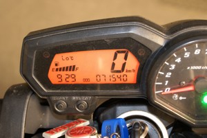 Compteur du FZ1 2007