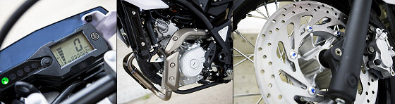 Prueba de la Yamaha WR 125 X 2011