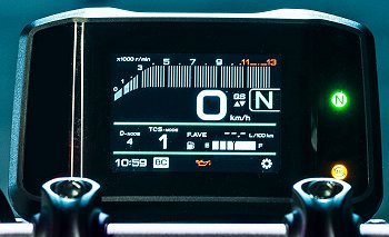 Nouveau compteur TFT pour la 3ème génération de MT-09