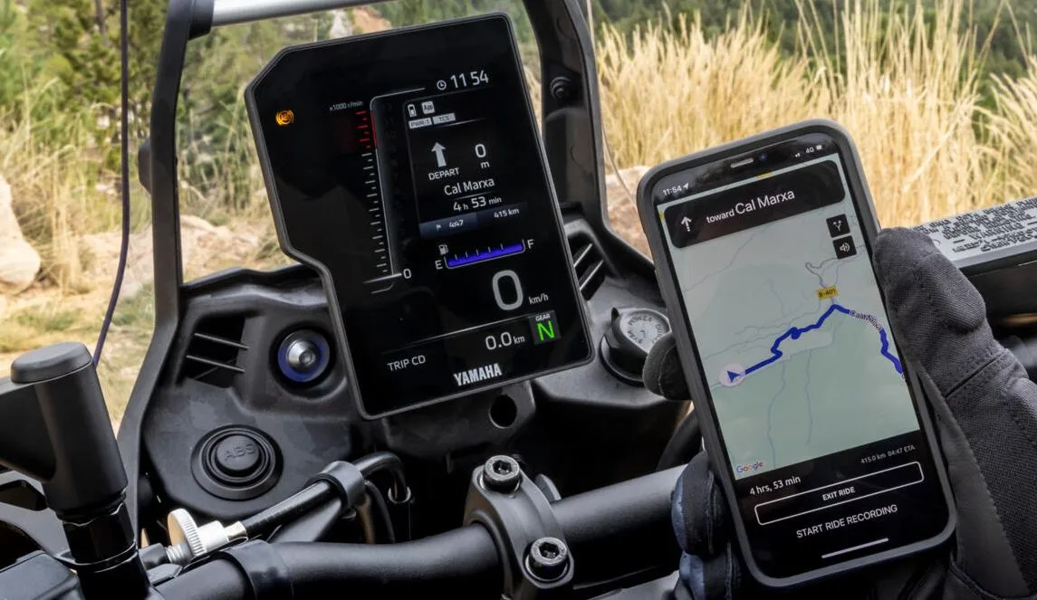 Yamaha 700 Ténéré 2025 - tableau de bord